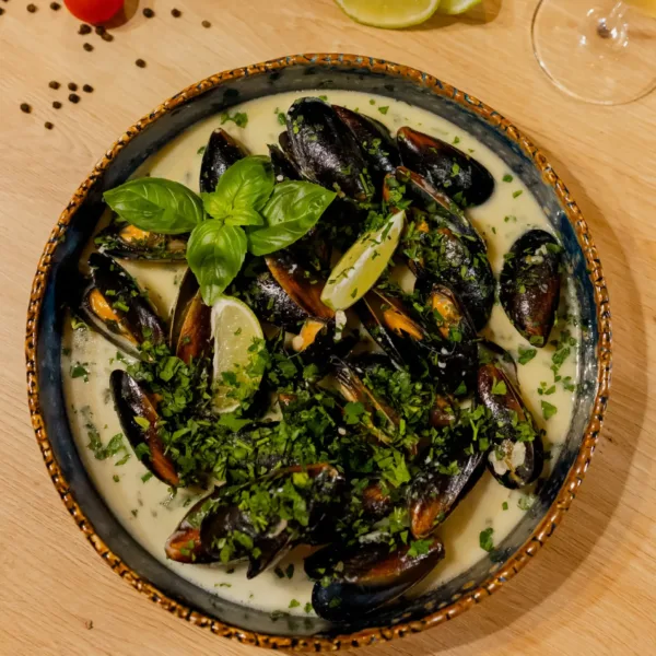 Mule Vino Bianco e Gorgonzola